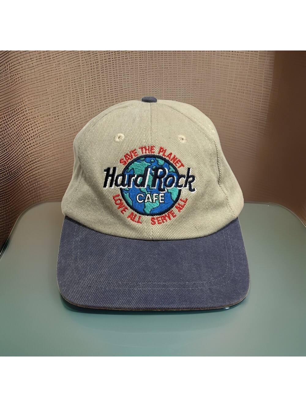 Hard Rock Cafe Save The Planet Love All Serve All Baltimore MD Baseball Cap